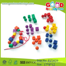 Kids diy beads colorés diy toys diy wooden toys